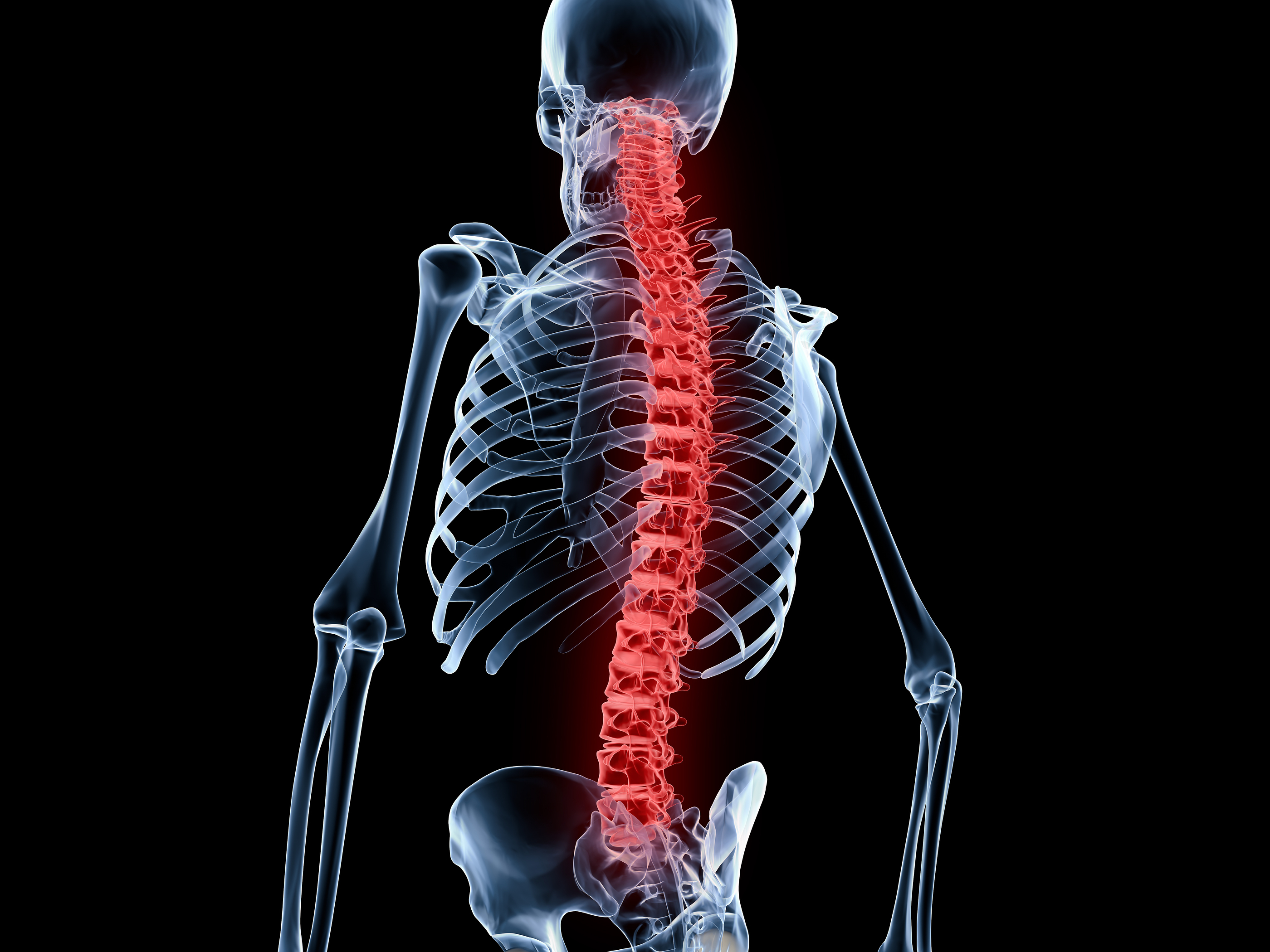 back pain spinal cord injuries